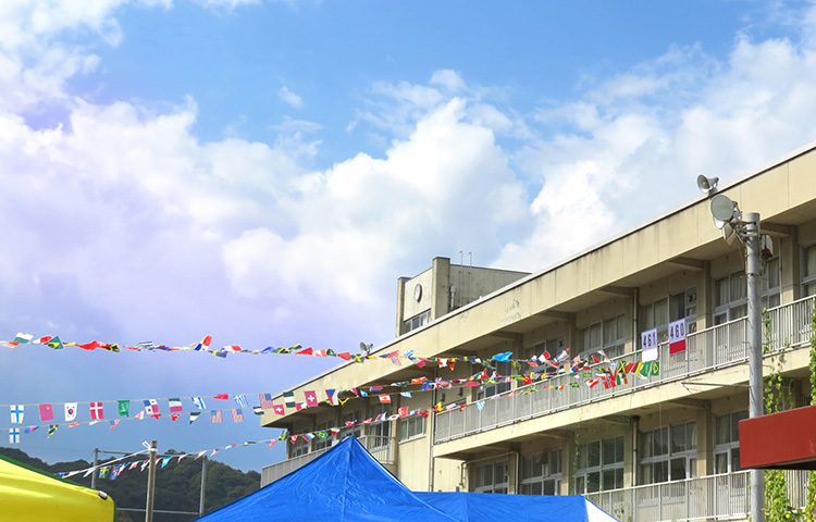 小学校のお祭り